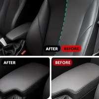 Crème de rénovation plastique LOORSAN 32G, restaurateur de brillance noir longue durée pour pneus de voiture, pare-chocs, garnitures et pièces intérieures en plastique 6