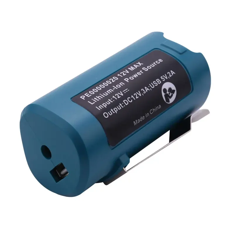 

PE00000020 USB источник питания для Makita 10,8 В/12 В литиевая батарея с подогревом куртки зарядное устройство адаптер конвертер Bl1013 Bl1014