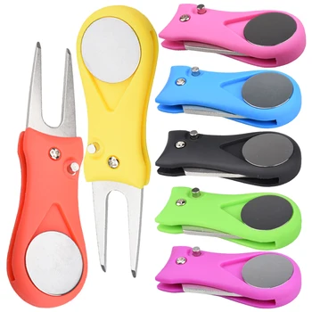 Foldable Divot Repair Tool 1