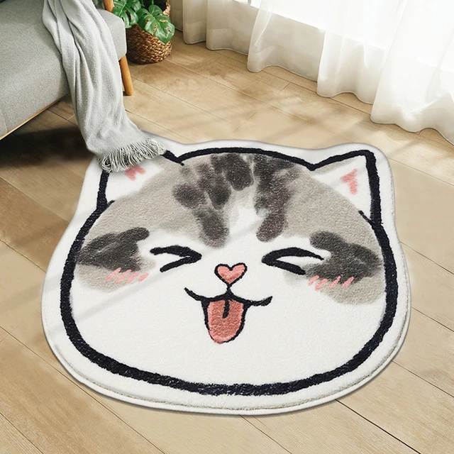 Cartoon Cat Floor Mat