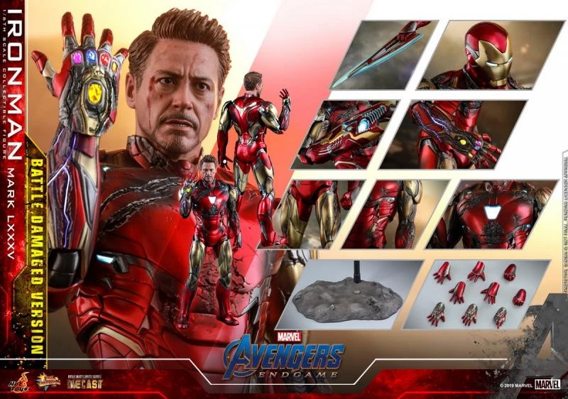Original Hot Toys Marvel Avg4 Avengers 