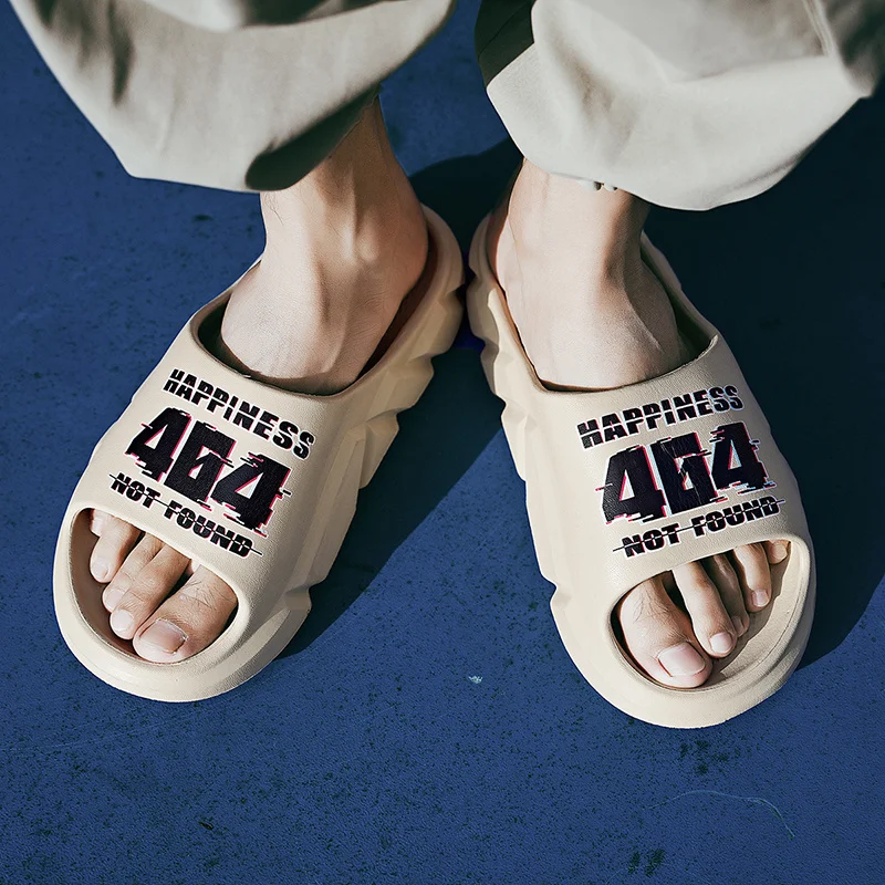 Slip Slippers for Men Non-Slip Outdoor Soft With Thick SoleSlipper for Indoor Foam Sliders_voghion.com