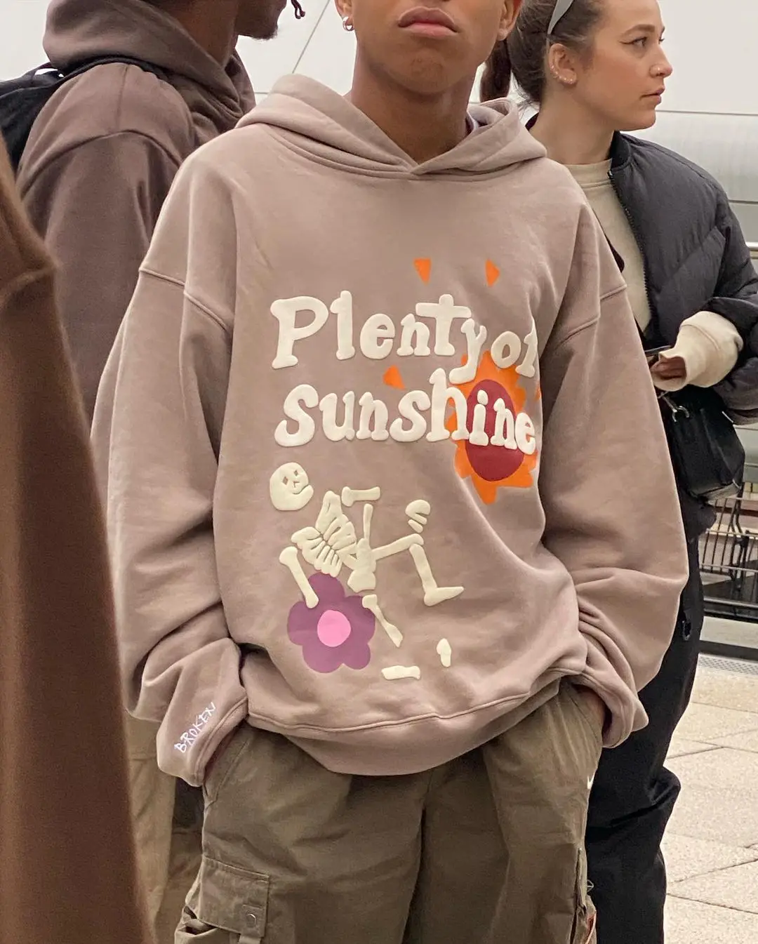 Übergroßes Sweatshirt mit 3D-Buchstaben, Unisex - True Deals Club