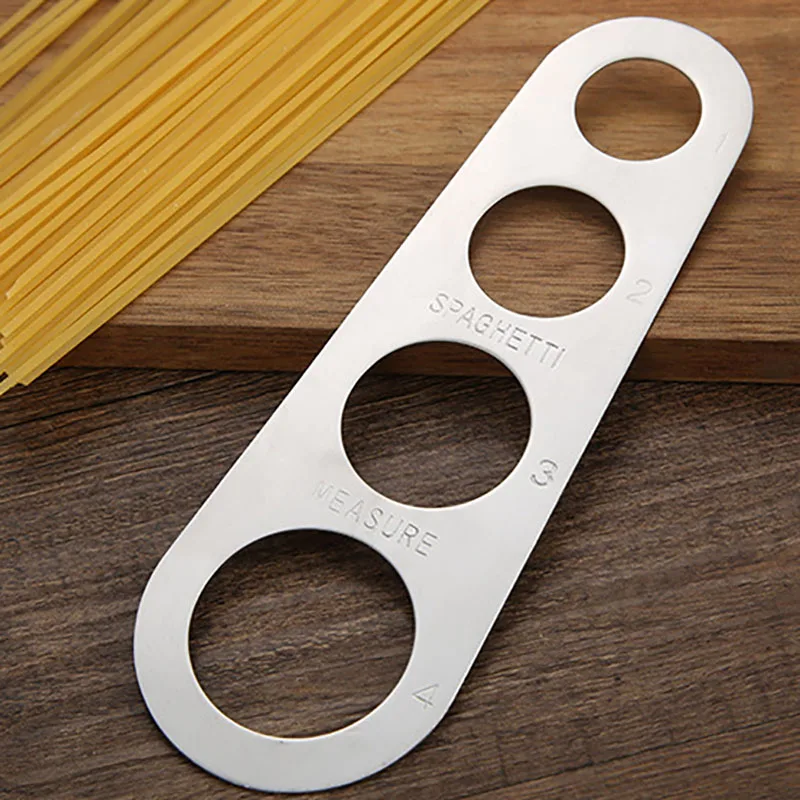 Misuratore Per Spaghetti In Acciaio Inossidabile | 4 Fori Per Porzioni | Gadget Da Cucina Pratico - Foto 11