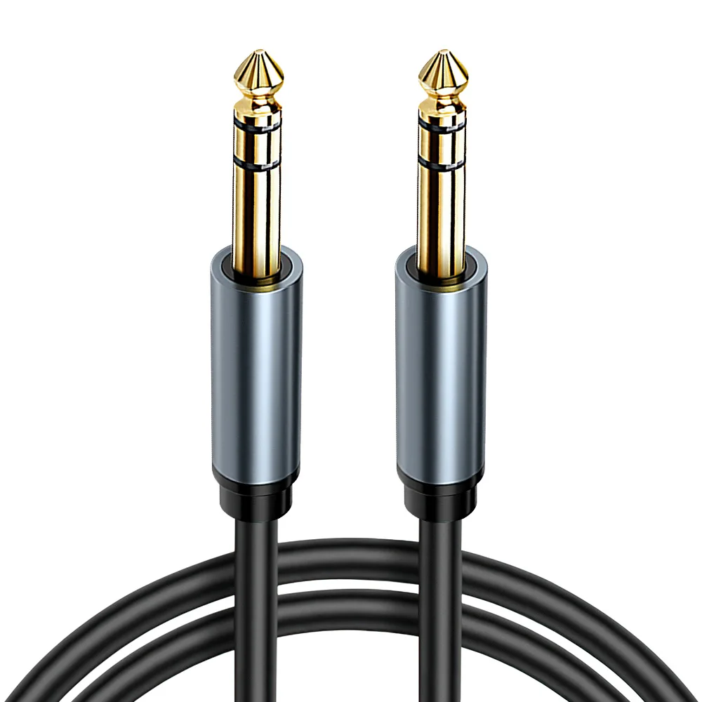 Premium 6.35mm Audio Cable for Mixer and Electric Bass Guitar – Multiple Lengths Available