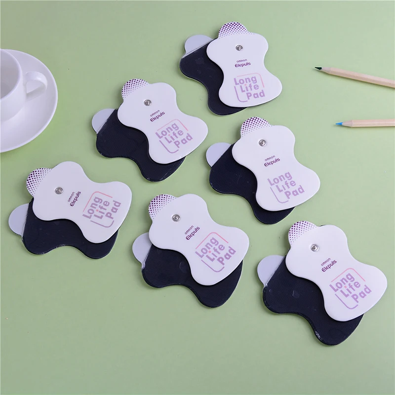 Self-adhesive Tens Electrodes Pads 12pcs EMS Electric Muscle Stimulator Physiotherapy Accessories Low Frequency Massager Patches electrode pads muscle stimulator muscle massager massage tool