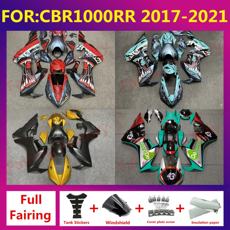 

NEW ABS Motorcycle Fairings Kit fit For CBR1000RR CBR 1000RR CBR1000 RR 2017 2018 2019 2020 2021 Bodywork full fairing kit zxmt