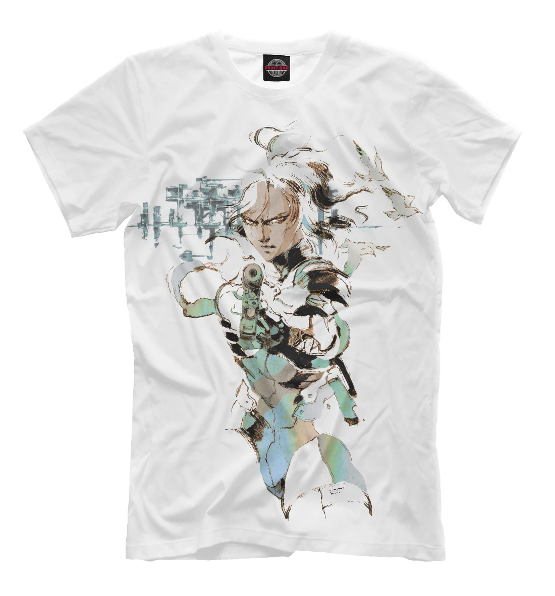 Футболка Raiden Metal Gear Solid |