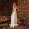 Customized Jumpsuit Bride Dress V-Neck Wedding Dress Modern Floor-Length Lace Chiffon Wedding Dresses for Woman Vestidos Dresses 5