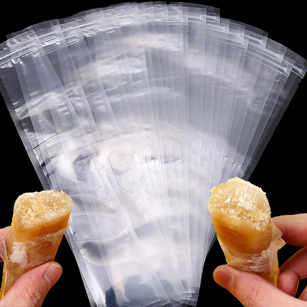 120 Sacchetti Per Ghiaccioli Fai-da-te Con Chiusura A Zip – Senza BPA, Include Imbuto