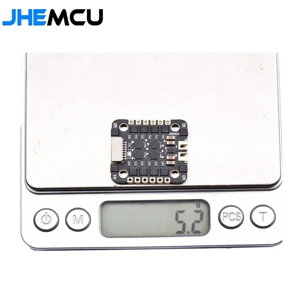 JHEMCU EM40A ESC 4 í 1 BLHeli_S 40A 2-6S fyrir FPV dróna