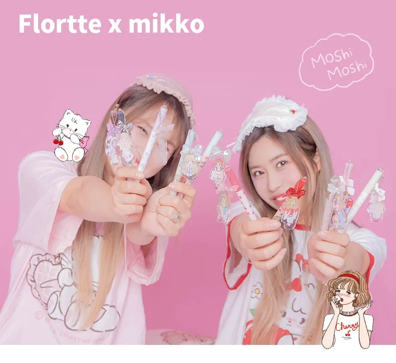 Description Picture 5 of itemFLORTTE Colourful Waterproof Eyeliner Pencil Aegyosal 10 Colors Long-lasting Waterproof And Smudge-Free Makeup