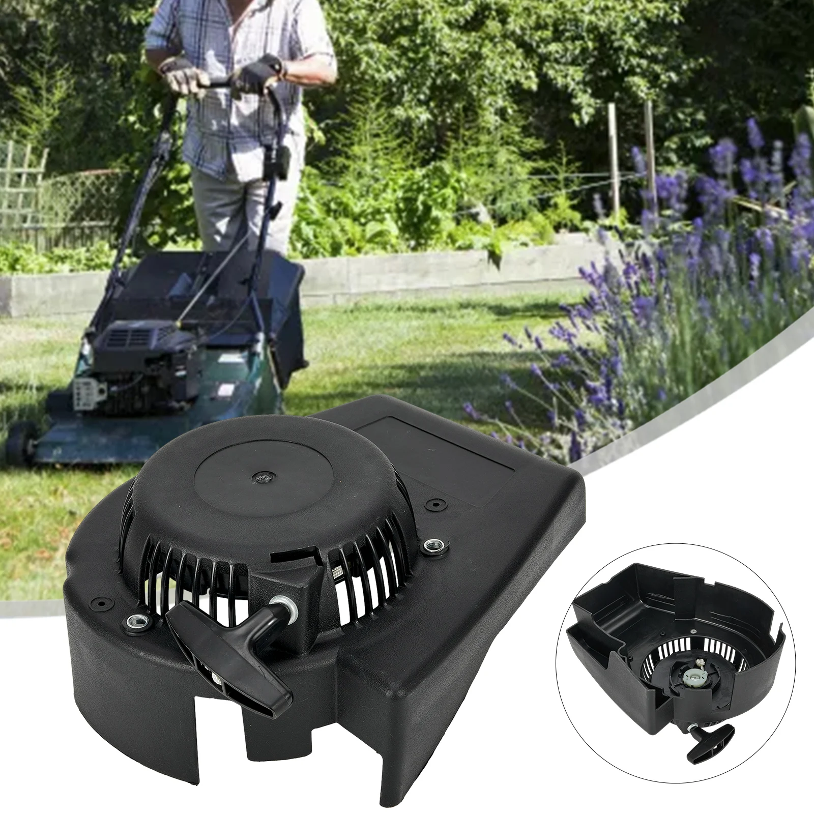 

Recoil Assembly Recoil Starter Outdoor Power Equipment 1pcs Black Brand New For SV15o/V35 High Quality Plastic
