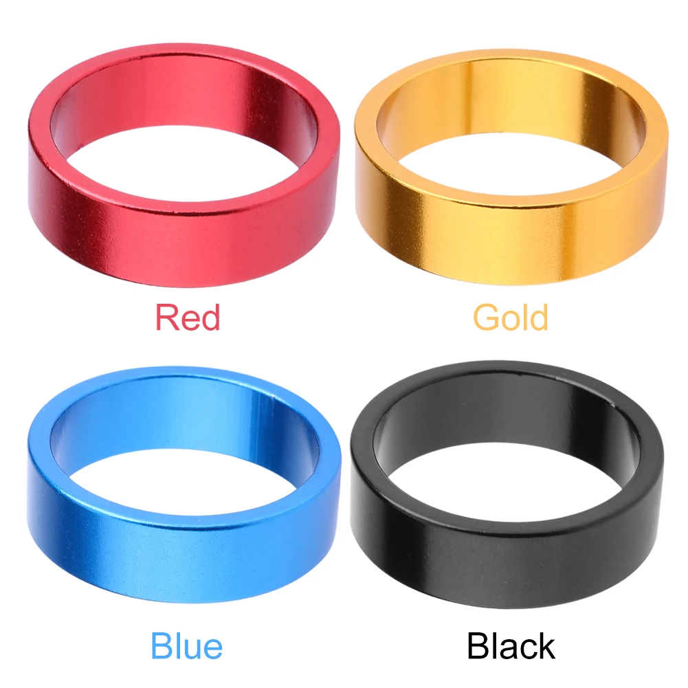Description Picture 6 of item5pcs Bicycle Handlebar Headset Washer Aluminum Alloy MTB Mountain Road Bike Front Fork Spacer Gasket Ring Cycling Parts 10mm