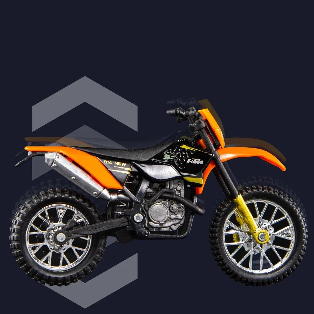 450 SX-F Alloy Motorcycle Model 1:18 Diecasts Portable Racing Finger Motobike Simulation Collection Toys For Children 2