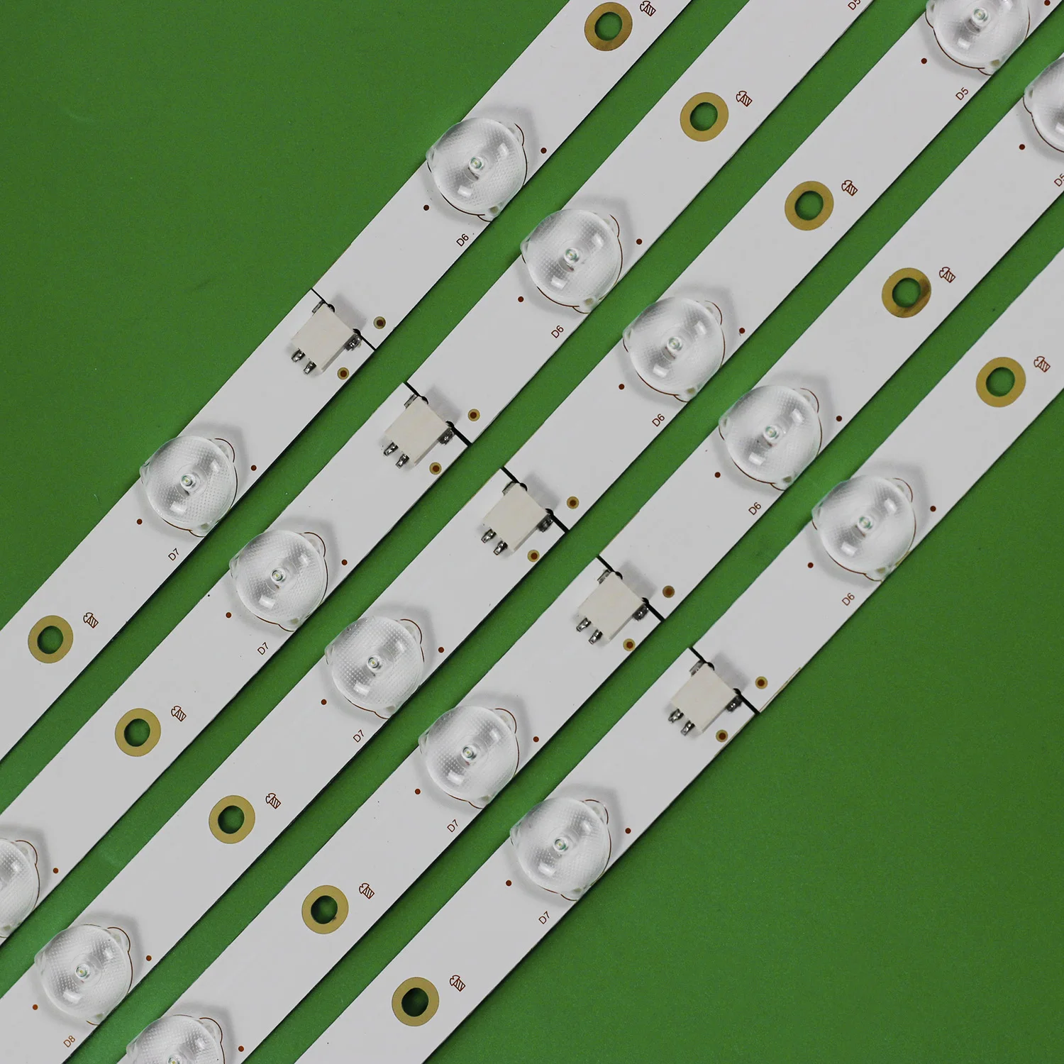 Tira Conduzida 12 Leds para Philips tv 43pus6551 Tpt430u3 Eqlsj A.g 43pus6501 43pus6101 43pus6201 43pus7202 Lb43014 V0_00 43 Pcs - Imagem 5