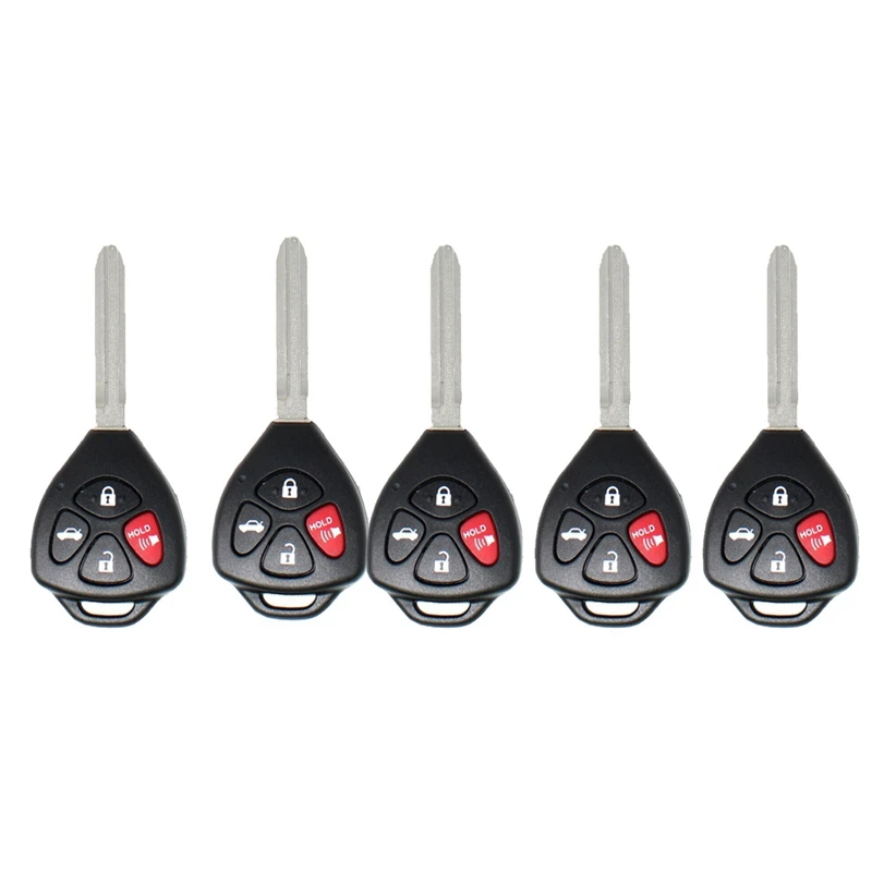 

5Pcs KEYDIY B05-4 Universal 4 Button B-Series KD Car Remote Control Key For KD900 KD900+ URG200 KD-X2 Mini For Toyota