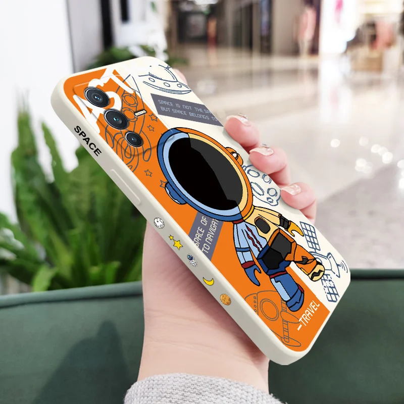 Traveling Astronauts Phone Case - Cosmic Voyager Series