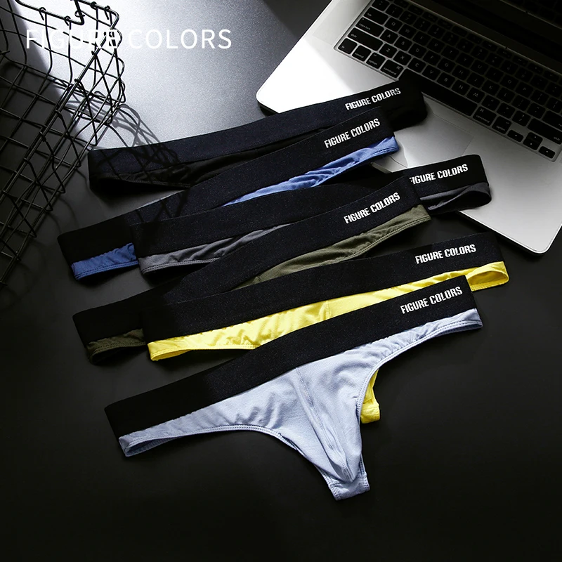 Mannen Ondergoed Gstring Broek Modale Laagbouw Sexy Pure Sexy Stijl