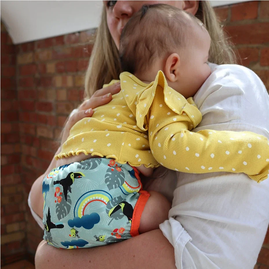 Cloth Diapers Close Pop-in All-In-Two One-size Bamboo Reusable for Baby and Toddler cloth diapers