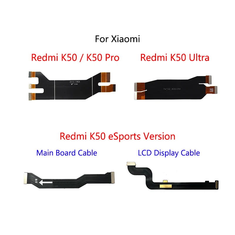 

Гибкий кабель для подключения материнской платы к ЖК-дисплею для Xiaomi Redmi K50 Pro Ultra eSports