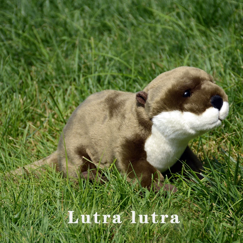 Otter High Fidelity Anime Cute Bank Beaver Plushie Lutra Lutra Peluche Animali Realistici Simulazione Peluche Regali