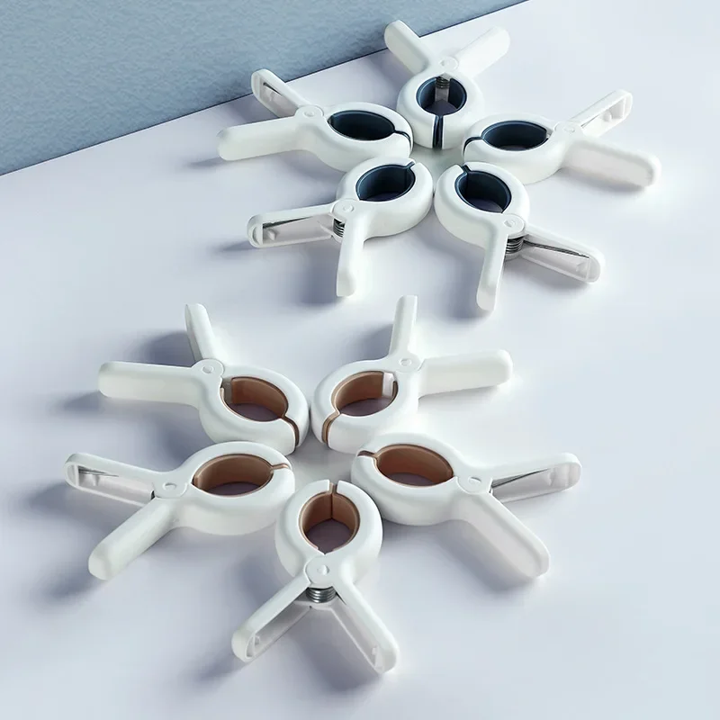 Non-trace Large Clip Drying Clothes Hanger Windproof Clip Drying Clothes Clips Anti-slip Strong Drying Device