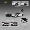 CM Model 1/64 765LT carbon cap tail supercar model * Two sets of wheels * In stock 1