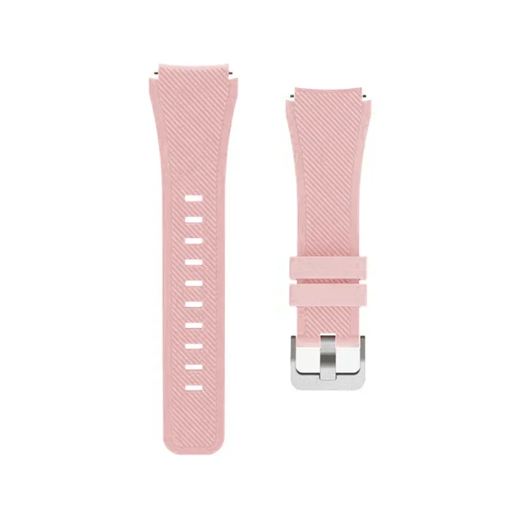 Colorful 22mm Silicone Watch Band - Vibrant Strap