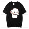 Couple Bubu Is Throwing Flip-flops At Dudu Summer Tshirt Dudu Was Threw Flip-flops By Bubu Since He Teases Bubu Summer Tee Tops 5