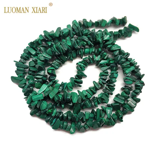 3-5MM 천연 석재 비즈 불규칙한 Lapis Lazuli Agates 크리스탈 Amazonite 호랑이 눈 보석 만들기 Diy 여성 팔찌 매력 5