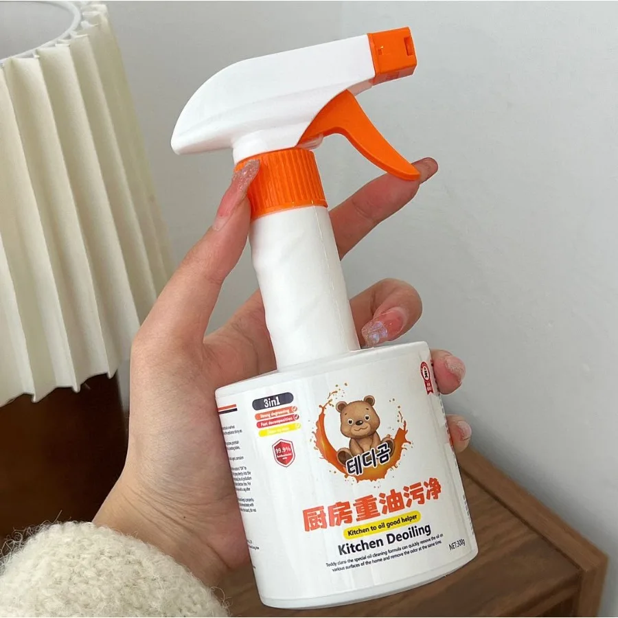 Oil clean kitchen heavy oil strong cleaner range hood cleaning agent Oil fume agent artifact oil removal