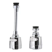 หมุนได้360องศาอะแดปเตอร์ Kitchen Shower Head Dual โหมด Water Saving Tap Aerator Diffuser หัวฉีด Splash กรอง Bubbler 5