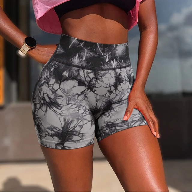Goods Spandex Shortswomen's Scrunch Butt Yoga Shorts - Nylon Spandex Gym &  Workout Leggings