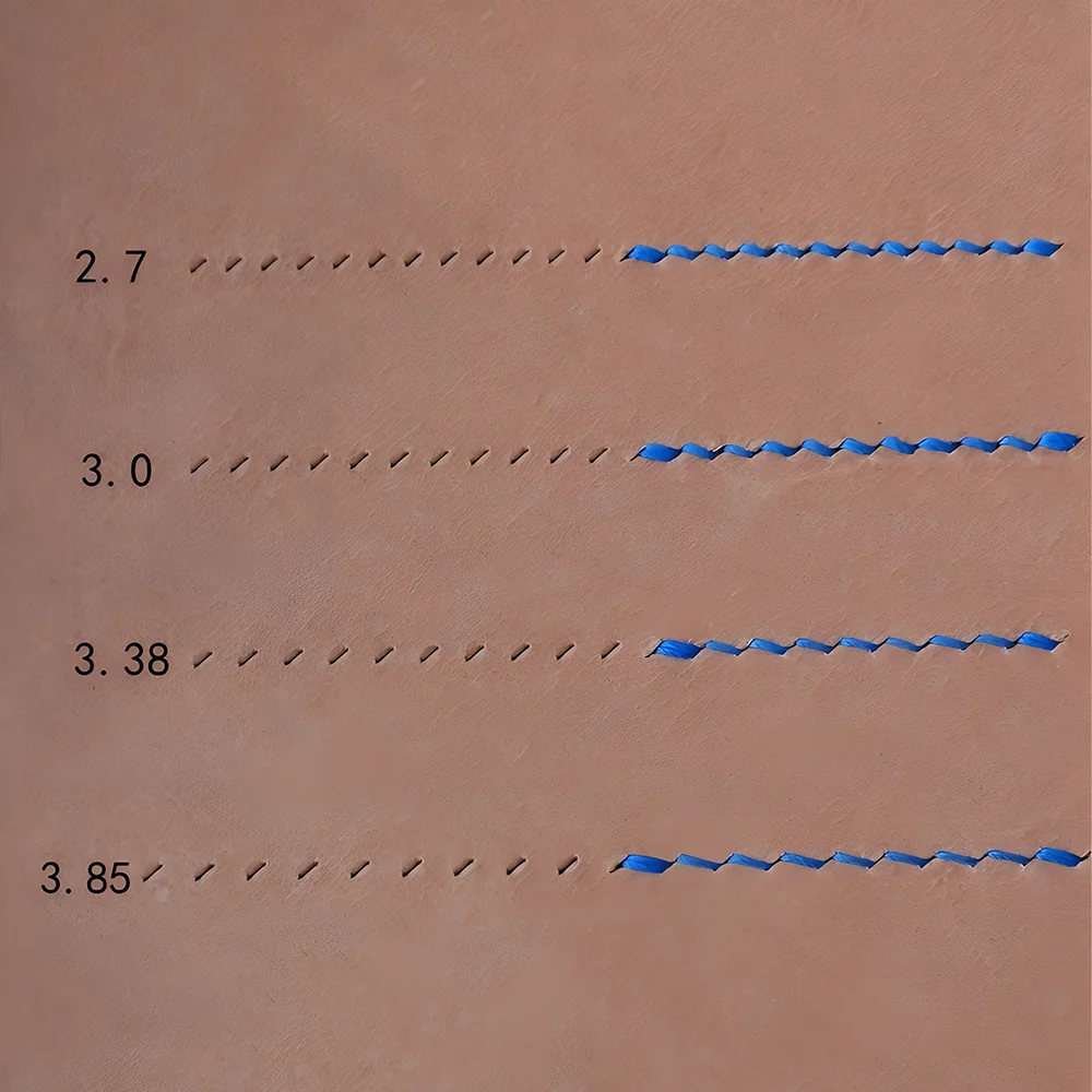 Description Picture 6 of itemYIXI High-End Leather Pricking Iron Customized Leathercraft Stitching Lacing Chisel French Style High Chrome Steel Punching Tool
