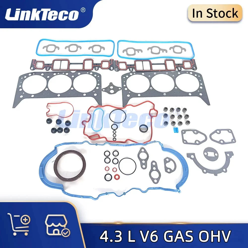 

Car Engine Head Gasket Set for GM Chevrolet Silverado Express Astro Blazer GMC Sierra Savana Jimmy Safari Sonoma 4.3 L V6 GAS