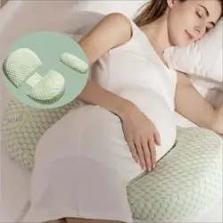 Side Sleep Maternity Pillow New Pure Cotton Multifunctional Waist Pillow U-shaped Body Pillow Cushion