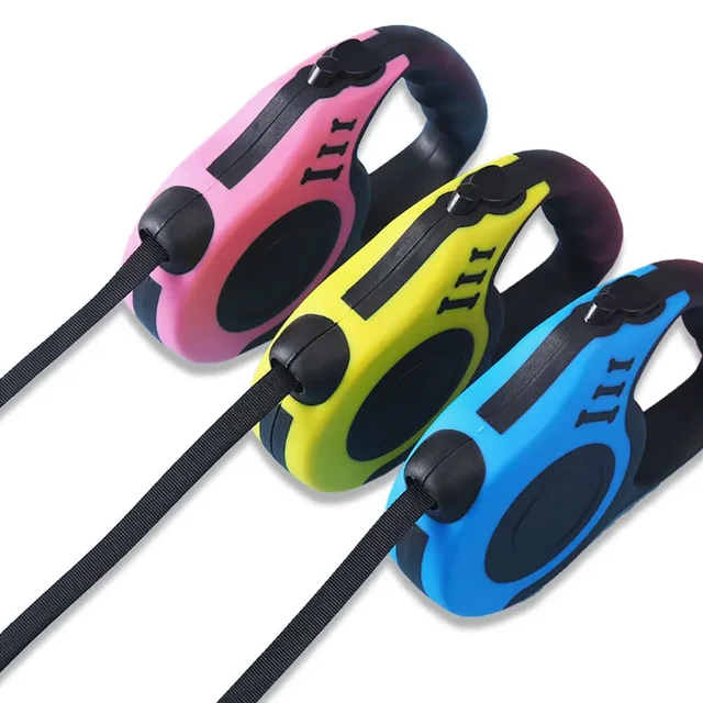 3M/5M Retractable Dog Leash Automatic Flexible Dog Puppy Cat Traction Rope Belt Dog Leash for Small Medium Dogs Pet Products 4