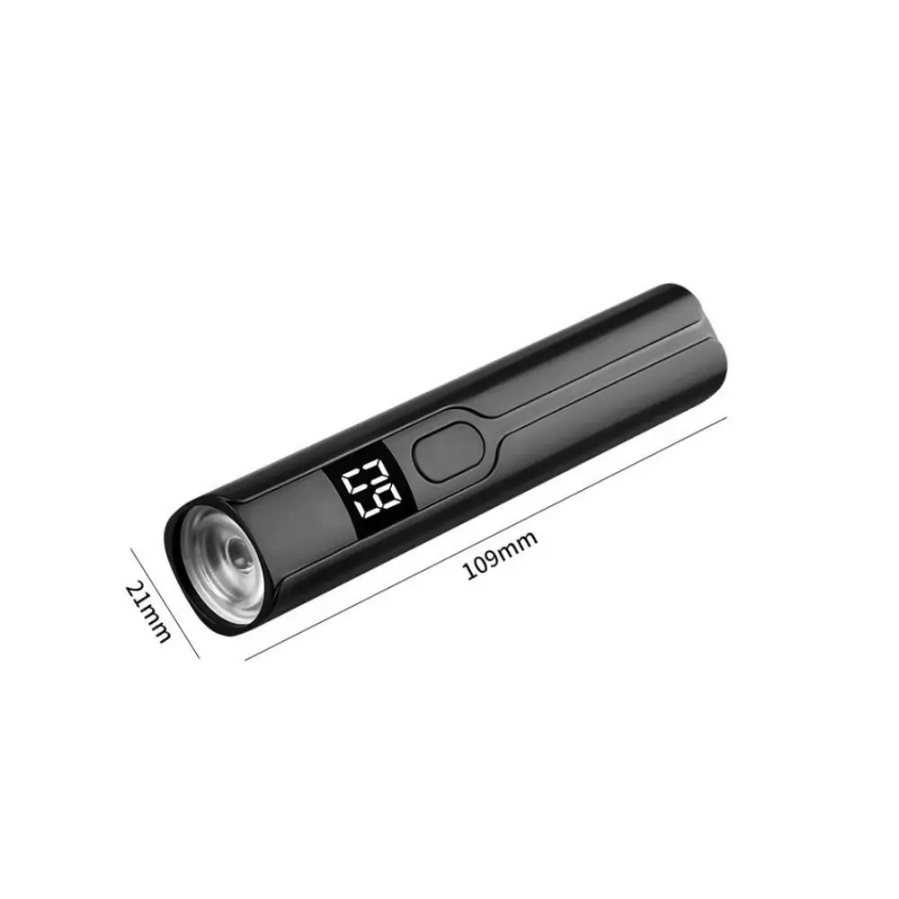 Rechargeable LED UV Nail Lamp Digital Display With Timing Function UV Curing Lamp Quick Drying LED Nail Dryer Pen