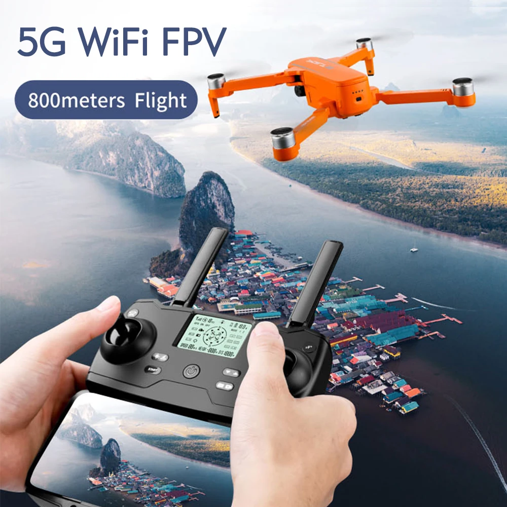 JJRC X17 드론, 6K HD 2 카메라, GPS 360 ° 장애물 회피, 3 축 짐벌 드론, 5G 와이파이 FPV 항공기 RC 쿼드콥터 장난감