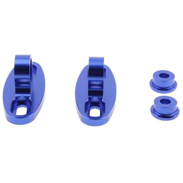 Motorcycle CNC Aluminum Rearview Mirror W/Fairing Adapters Holder Mount