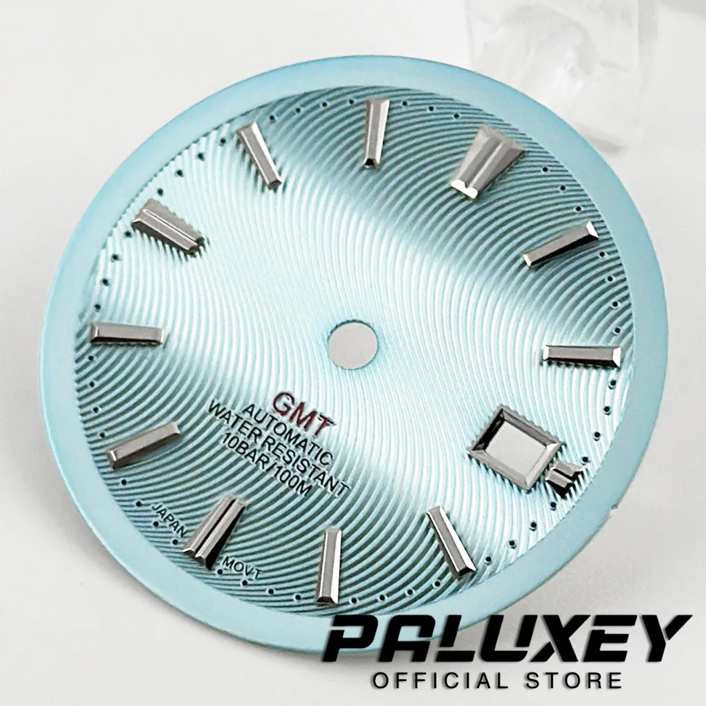 NH34 33.5mm Mechanical Watch Modified Watch GMT Dial Diver's NH35 Caliber Surface Assembly Accessories