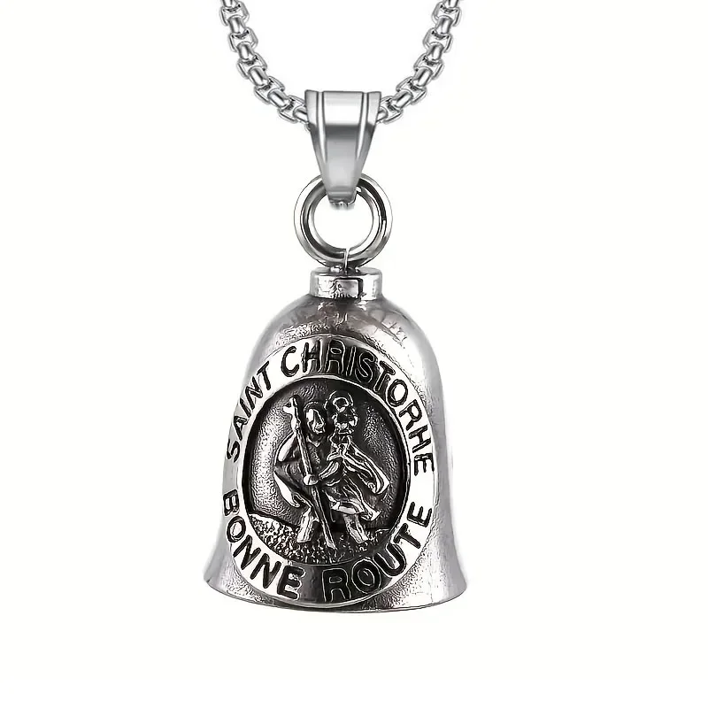 Lion King Pendant and Keychain with Uniquely Carved Bell - Retro Design