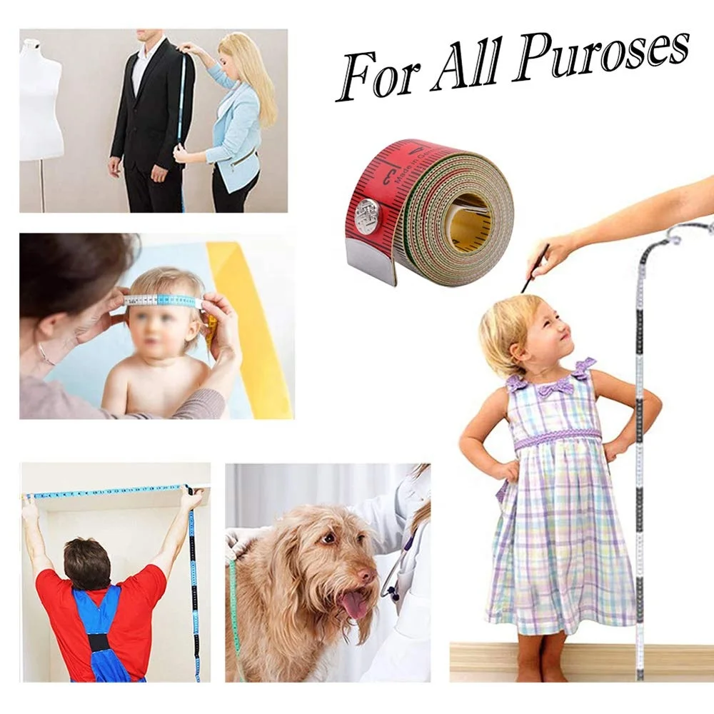 1.5M tape measure measuring tape measuring ruler Soft Sewing Ruler Meter Sewing Measuring Tape Body Measuring Clothing Ruler Tailor Tape Measure Kits