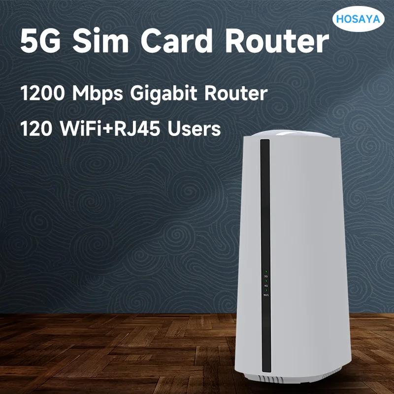 Router 5G 120 Utenti Di Rete Slot Per Scheda Sim Router Wifi Cpe Compatibile Router 4G Modem Wireless Hotspot Wifi