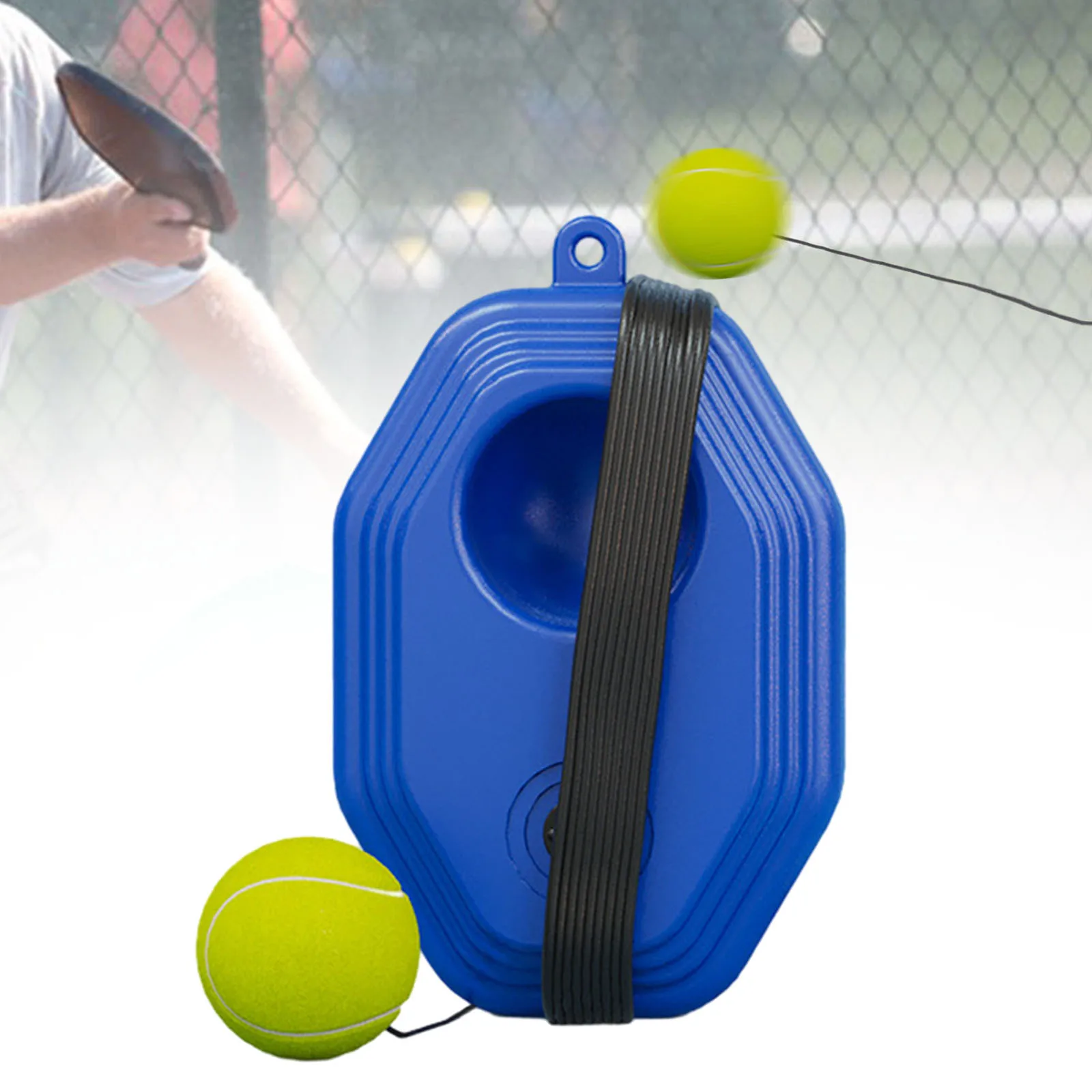 Tennis Trainer Rebound Ball String Beginners Practice Portable Exercise Tool Tennis Practice Device tennis trainer