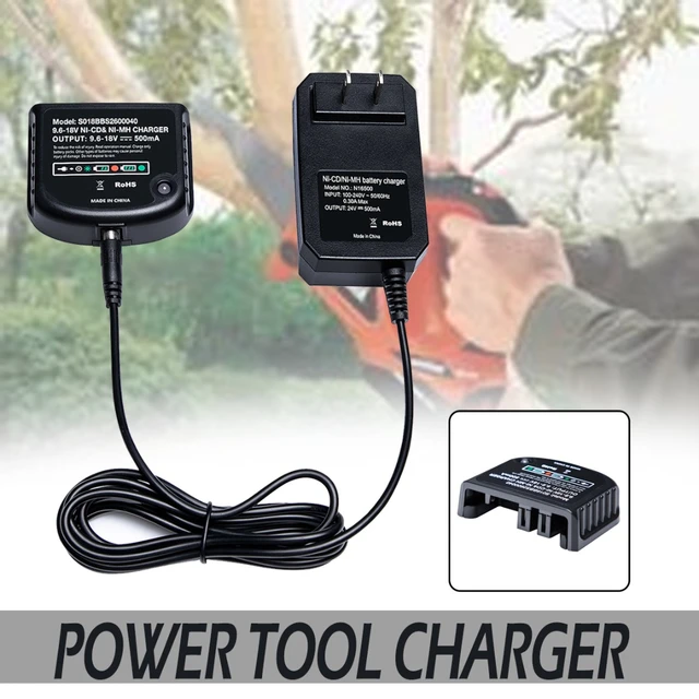 9.6V-18V Battery Charger for Black Decker Ni-Cd Ni-Mh Battery Hpb18  Hpb18-Ope Hpb12 Hpb14 DB18V Fsb18 Fs120Bx