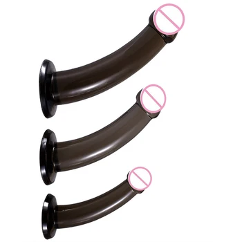 Strap On Realistic Pants For Woman Men Couples Strapon Dildo Panties Silicone Anal Plug Gay Adult Game Sex Toy Products 2