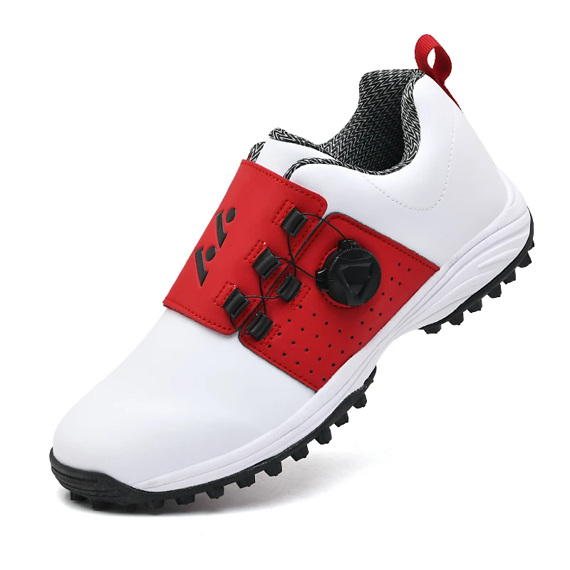 Herren-Golfschuhe Von SDEQA - Leichte & Wasserdichte Sportschuhe Mit Spikes
