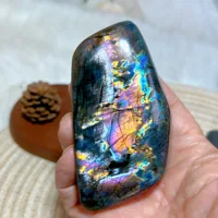 Healing Natural Crystals Purple Blue Labradorite Free Form High Quality Gemstones Ore Mineral Home Decorations Room Decor Gifts 1